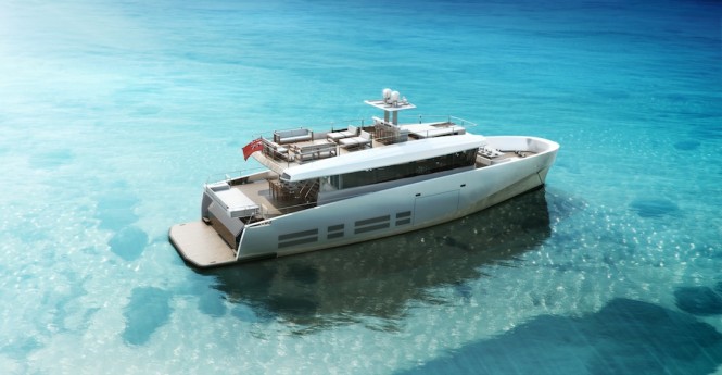 26.23m Motor Yacht Wally Ace - Image by dbox branding & creative