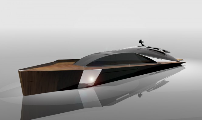 Motor Yacht Blue Peace by Aras Kazar Designs  