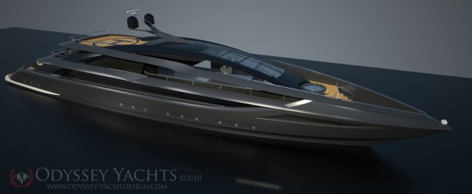 52m motor yacht Veloce by Odyssey Yacht Design