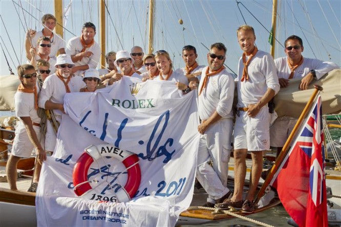 AVEL at the dockside - Photo By Rolex  Carlo Borlenghi