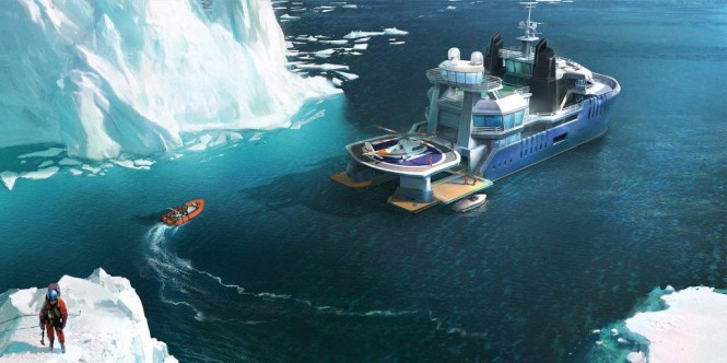 Claydon Reeves 70m Motor Yacht Cosmos  