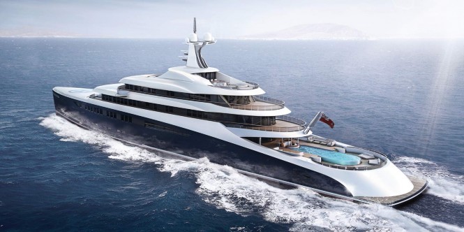 Claydon Reeves Motor Yacht Radiance Design  