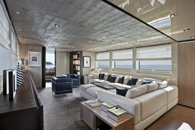 Francesco Paszkowski designed superyacht SL94 by Sanlorenzo