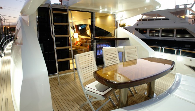 Yacht AWOL – a LSX 78 series motor yacht by Lazzara - Photo Credit Lazzara  