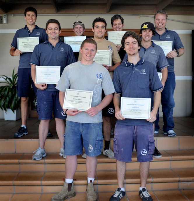 Riviera congratulates nine graduating apprentices