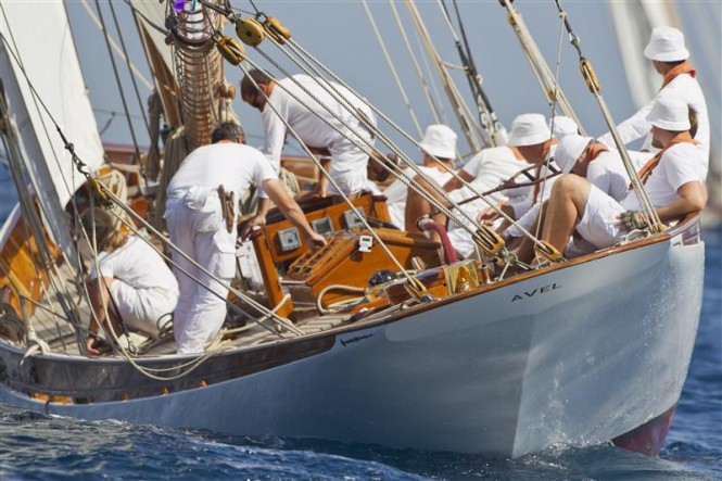 Sailing yacht AVEL - Photo By Rolex  Carlo Borlenghi