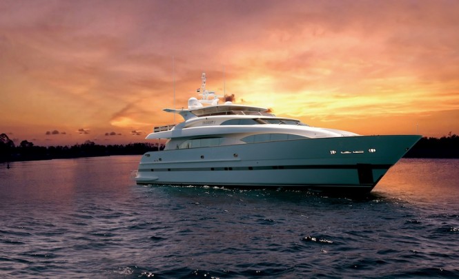 Sistership to the Horizon RP 120 yacht