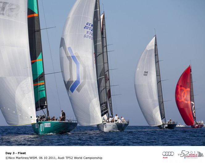 06 10 2011, Audi TP52 World Championship © Nico Martinez/WSM