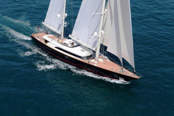 The 56 metre superyacht FIDELIS by Perini Navi