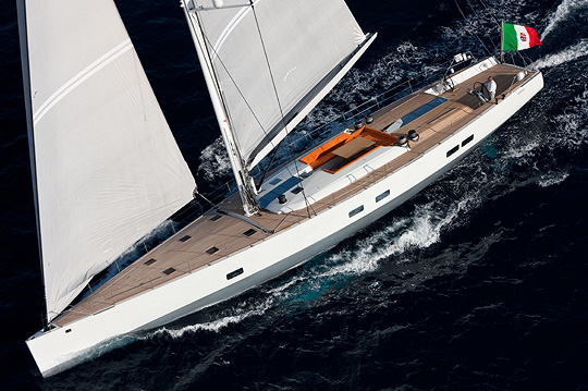 100ft sailing yacht INDIO by Wally Yachts