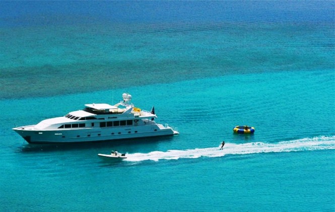 36m Broward 120 charter yacht FREEDOM