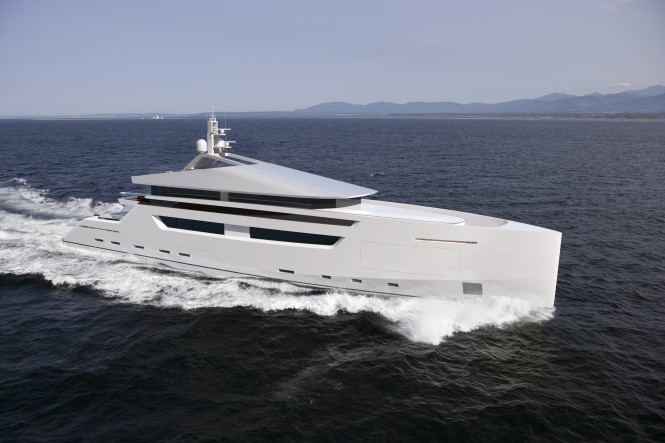 49m Nick Mezas motor yacht concept