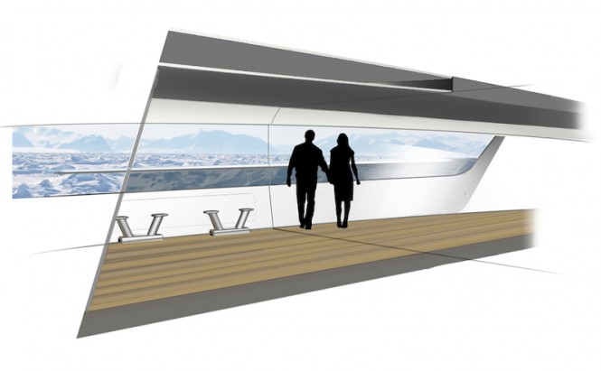 56m mega yacht Qi concept by Feadship