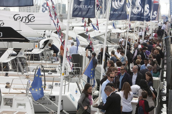 Barcelona Boat Show in Port Vell