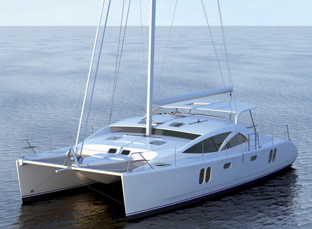 Catamaran yacht Discovery 50