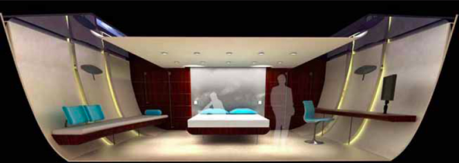 ERDEVICKI superyacht DURABO - Interior design Humberto Bernal