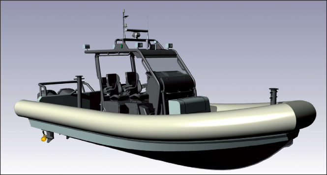 Erdevicki ER30-ST yacht tender