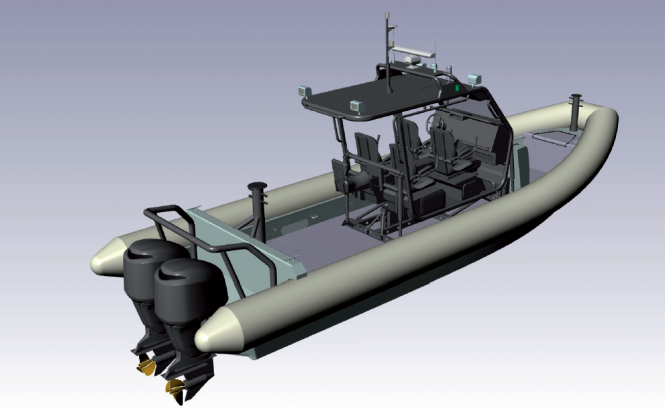 Erdevicki superyacht tender ER30-ST (super tender)