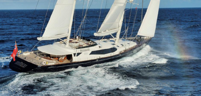 Luxury charter ketch Drumbeat (ex Salperton)