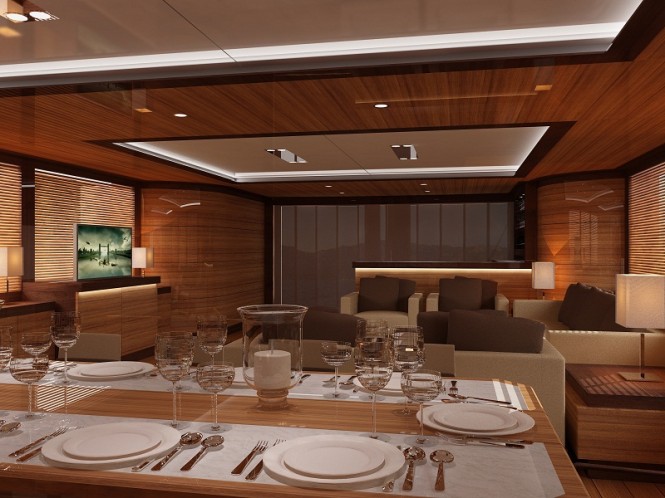 Superyacht Columbus 181 extended to become the Columbus 200 Classic superyacht 