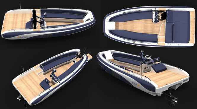 Novurania Launch series yacht tenders