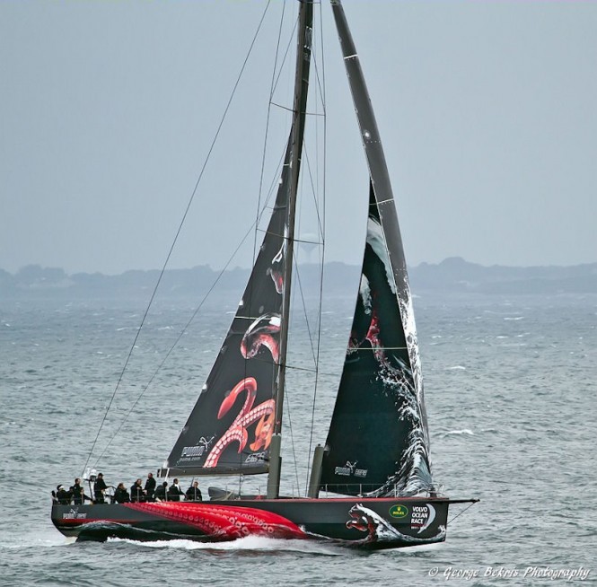 PUMA´s Mar Mostro Volvo Open 70 yacht