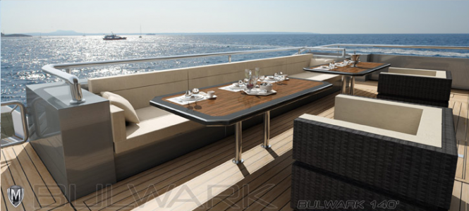 Messerschmitt Yachts - MTT Bulwark 140 Yacht