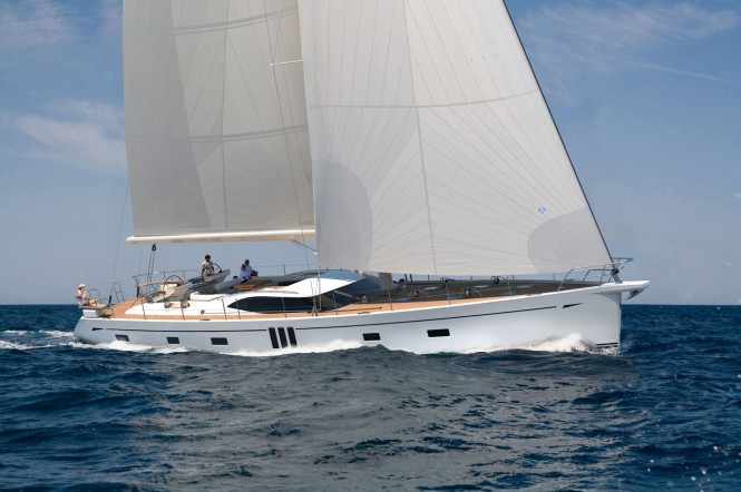 The new Oyster 825 Sailing yacht by Oyster Yachts 