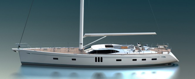 The new Oyster 825 Sailing yacht by Oyster Yachts