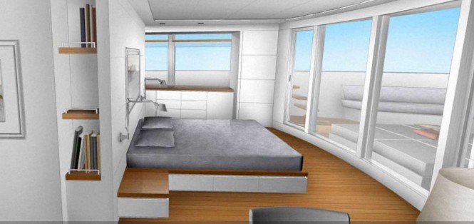 115´ luxury cruiser yacht Nauta Air