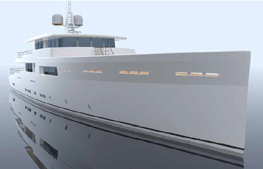 164´ Motor Yacht by JFA Yachts and Bill Dixon Design