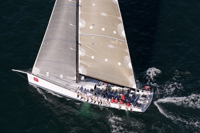 2010 winner of the Audi Sydney Gold Coast Yacht Race, sailing yacht Loki finished second overall in 2011 – Photo Credit Andrea Francolini – Audi ©