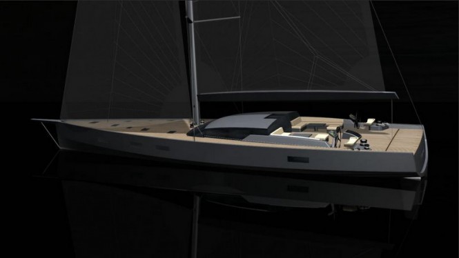 30.48m super yacht Maxi Dolphin FC 100