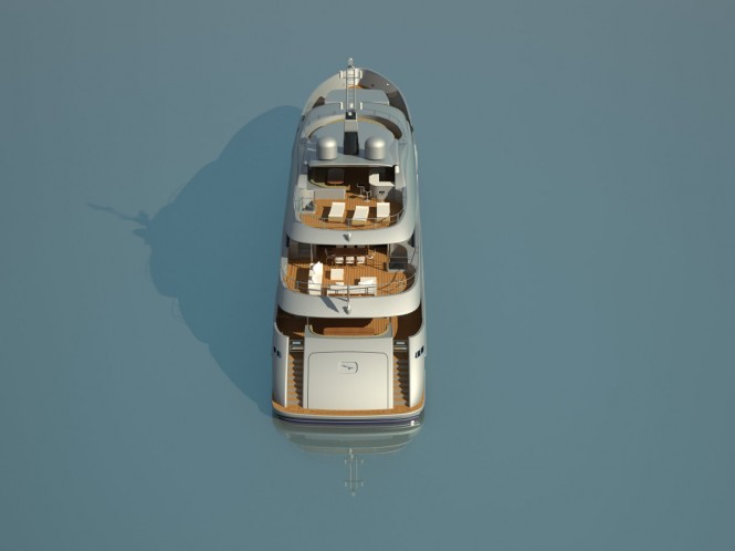 50m Motor Yacht´s Decks