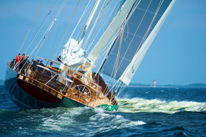 66m luxury yacht HETAIROS by Baltic Yachts