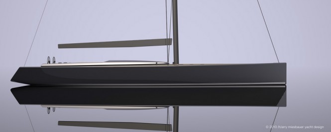 Super yacht Maxi Dolphin MD90 - Credit: 2010/harry miesbauer yacht design