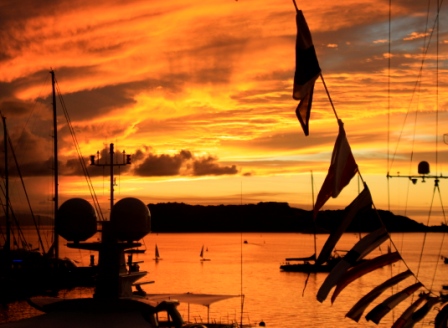 Best artistic photo by Heather and Tim, chefs, on motor yacht Numptia