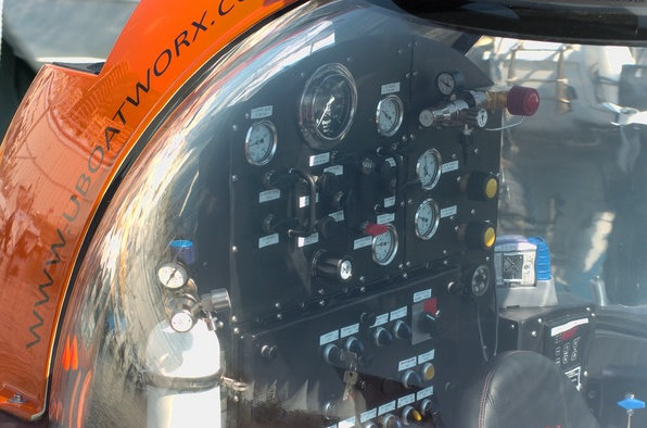 C-Explorer 2 superyacht toy - dashboard