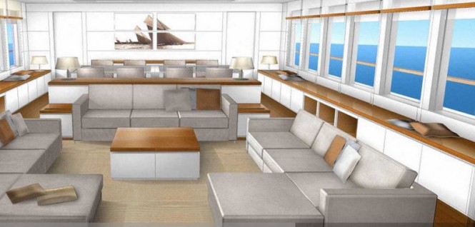 Luxury yacht Nauta Air