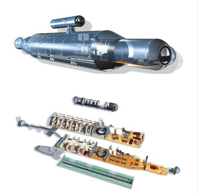 Phoenix 1000 luxury submarine