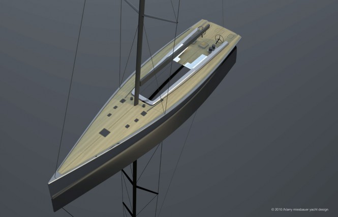 Super yacht Maxi Dolphin MD90 - Credit: 2010/harry miesbauer yacht design