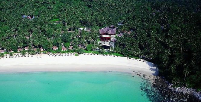 The Surin Hotel in Pansea Bay Phuket, Thailand