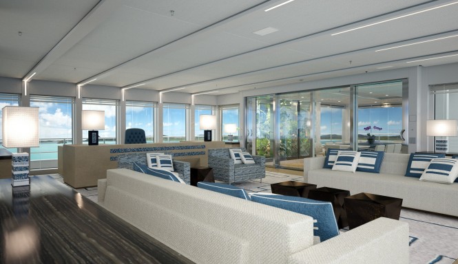 VSY Superyacht STELLA MARIS - UPPER SALOON