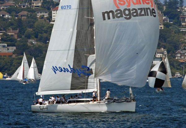 176th Australia Day Regatta preview - Australia Day Regatta president Charles Curran’s 60-footer Sydney Photo John Jeremy