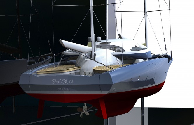 40m Sailing Yacht SHOGUN by Liebowitz & Pritchard