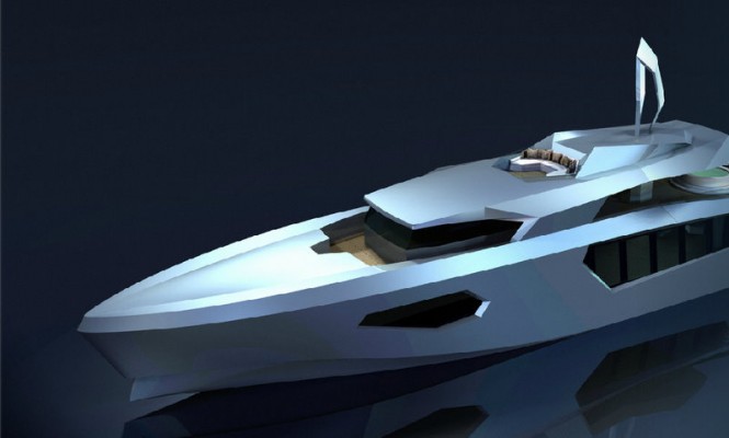 40m motor yacht RW40 by Bannenberg & Rowell Design