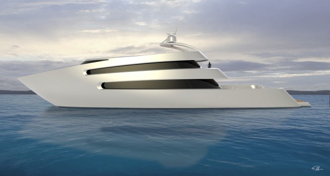 70m Motor Yacht PRIONA by Scott Henderson