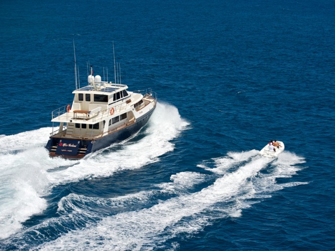 75 Marlow Explorer yacht MISS KULANI based in Papeete in Tahiti all year round - Photo by Tim McKenna Photography©