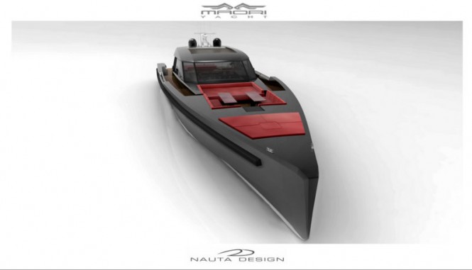 78´ Maori Yacht - front view