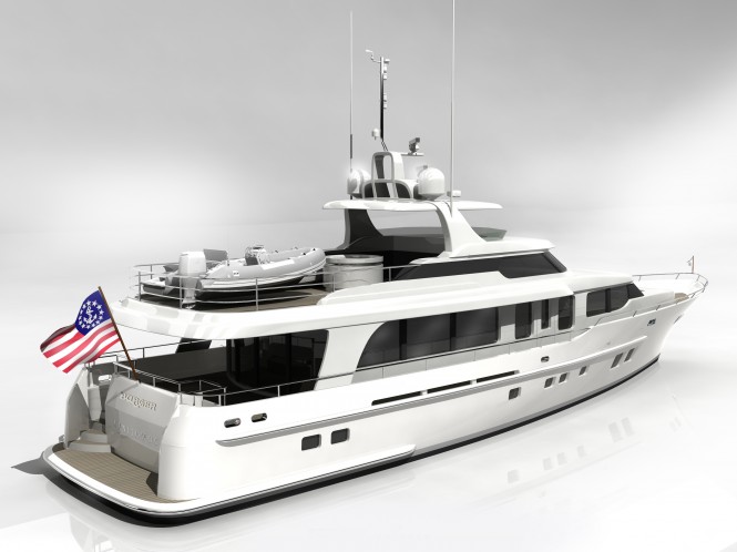 85' Burger Superyacht designed by Vripack for Burger Boat Company